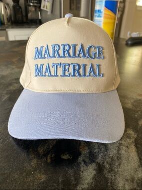 Marriage material trucker hat